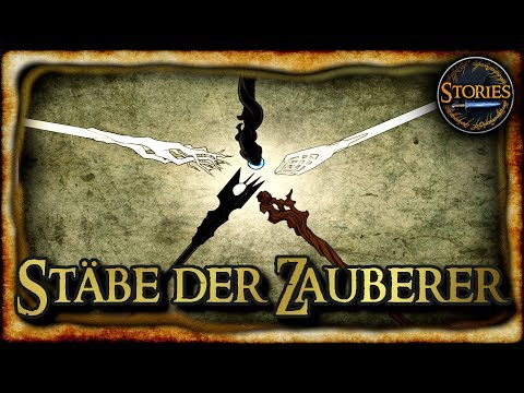 Die Stäbe der Zauberer Gandalf,Radagast,Saruman  [Der Herr der Ringe/Der Hobbit]