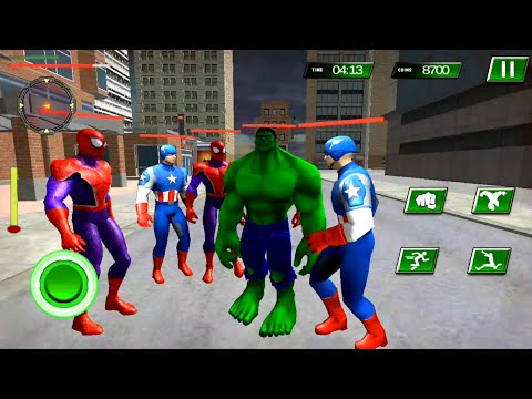 Incredible Monster Superhero Revenge God Immortal Battle #2 | Green Monster Vs Spider - GamePlay