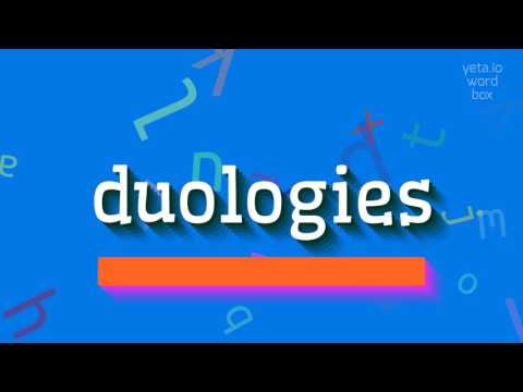DUOLOGIES - HOW TO PRONOUNCE IT? #duologies