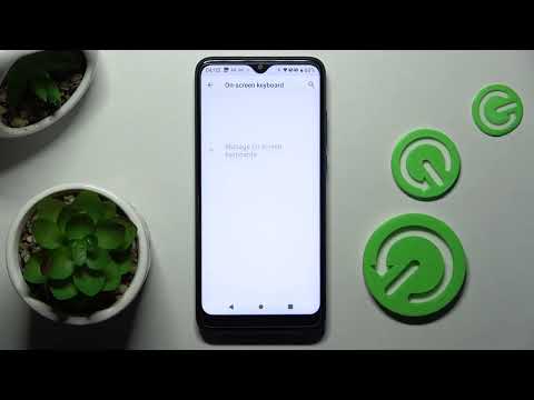 How to Enter Text Correction Options on TCL 205 - Text Correction Options