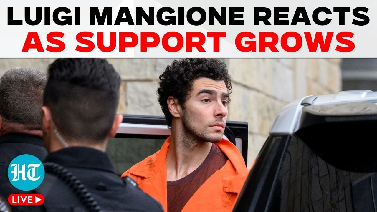 LIVE: Luigi Mangione's Big Statement As Support Grows | UnitedHealth CEO Murder | US News | Court