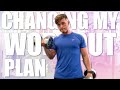 MAKING A BIG CHANGE TO MY WORKOUT ROUTINE!