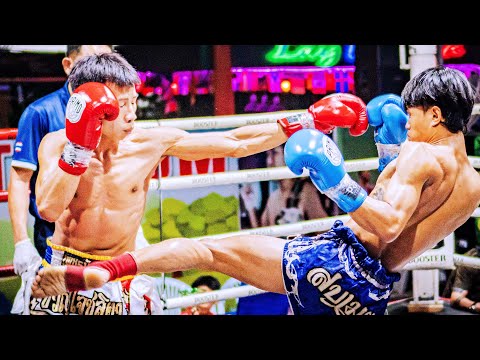 WATCH THEM GO HEAD TO HEAD IN THIS 57KG MUAY THAI CHAMPIONSHIP BELT FIGHT