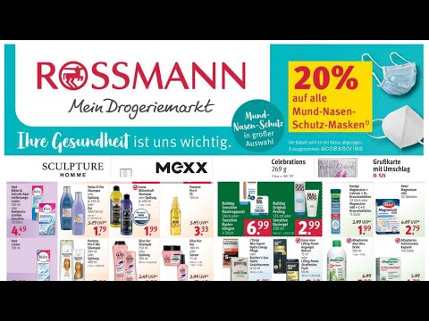 🛒 Rossmann Katalog Prospekt 22. bis 26. März 2021 - Neuigkeiten, Angebote