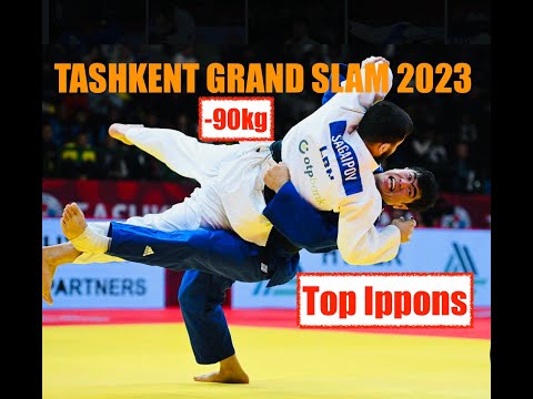 Top Ippons -90kg [ TASHKENT GRAND SLAM 2023 ]