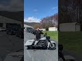 Cadillac Cory on the new 2024 Road King Special in billiard gray