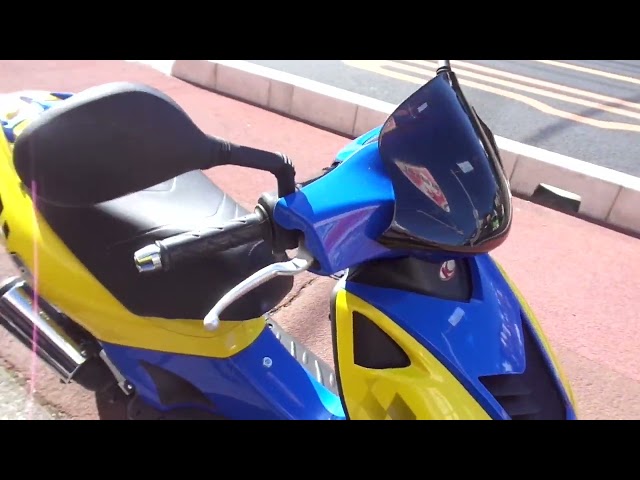 SUPER 9S/キムコ 水冷2サイクルエンジン 前後ディスクブレーキ 12