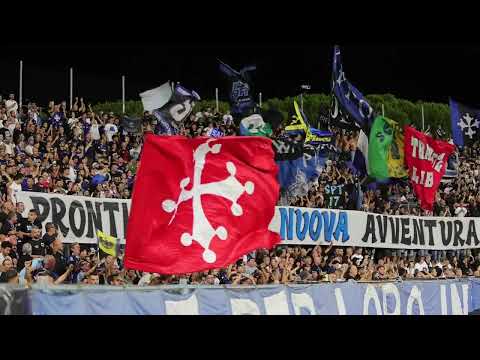 LA BOLGIA DELLA CURVA NORD PISA CONTRO LA ROMA // SERIE A