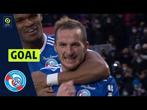 Goal Dimitri LIENARD (74' - RCSA) RC STRASBOURG ALSACE - FC NANTES (1-0) 21/22