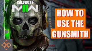 Modern Warfare 2 - How To Use The Gunsmith