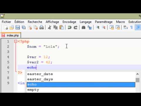 PHP 8 Introduction aux variables et aux commentaires