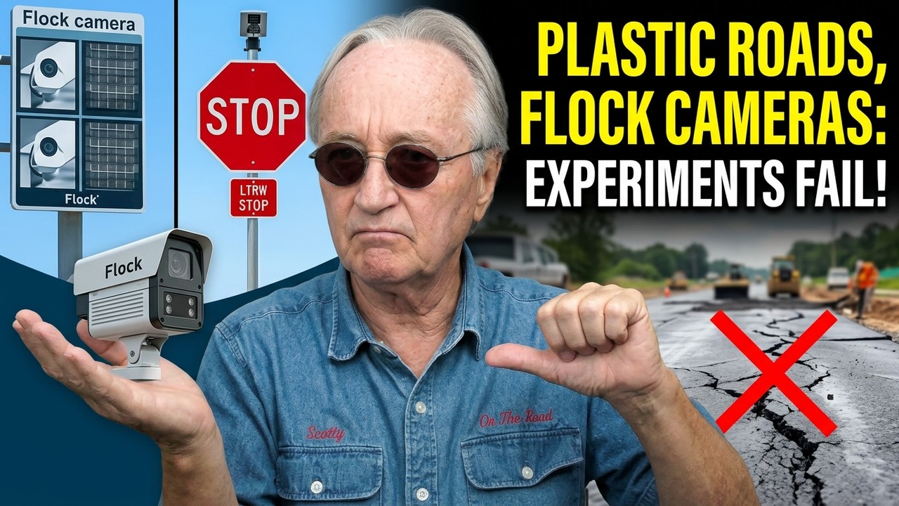 Why Plastic Roads and Flock Cameras Are a Massive Mistake