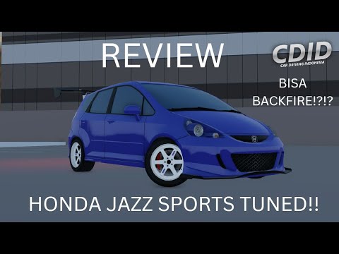 REVIEW HONDA JAZZ SPORTS TUNED!! | Si Paling BACKFIRE!!! | CDID Review #5