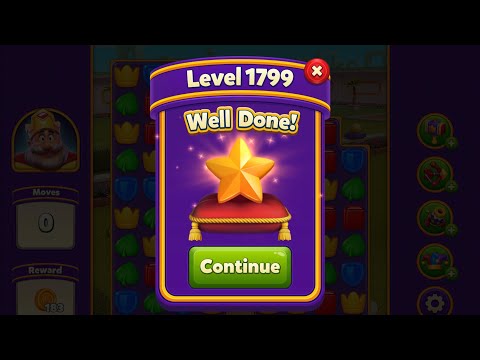 Royal Match - King Robert - Super Hard Level 1799