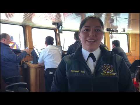 CORES DE LA REGION DE LOS LAGOS PARTICIPAN EN PRIMER VIAJE DE LA NAVE CAPITAN WILLIAMS