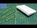 French Sewing for Bookbinding: Link Stitch Guide for Square Backs