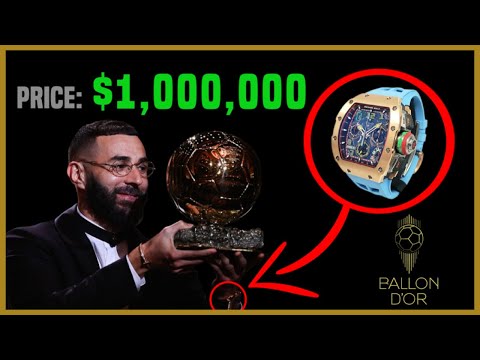 BENZEMA’s $1,000,000 Richard Mille to receive his “Ballon d'Or”!!