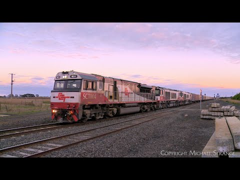 48 Steel Wagons On 7AM9 SCT Mixed Freight Train (11/6/2023) - PoathTV Australian Railways