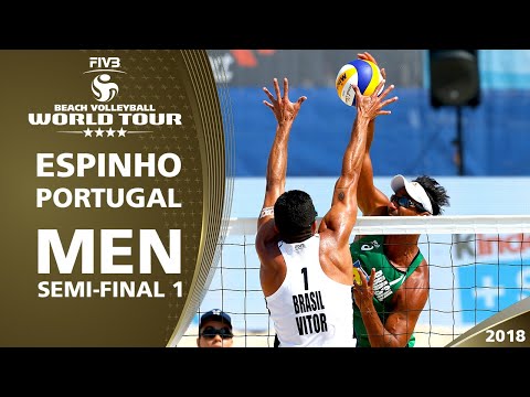 Vitor Felipe/Evandro vs. Ricardo/Guto - Full | 4* Espinho - FIVB Beach Volleyball World Tour 17/18