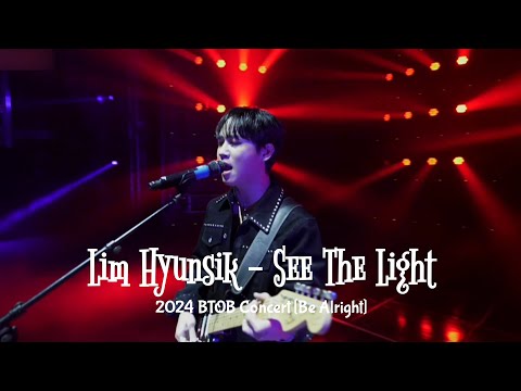 241229 Lim Hyunsik - See The Light live (When The Phone Rings OST) | 2024 BTOB Concert "Be Alright"