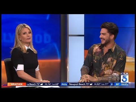 KTLA 5 Morning News entrevista Adam Lambert em Los Angeles - 16/08/2018 - legendado