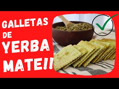 Galletas Saladas de YERBA MATE 🧉🧉🧉🧉🧉