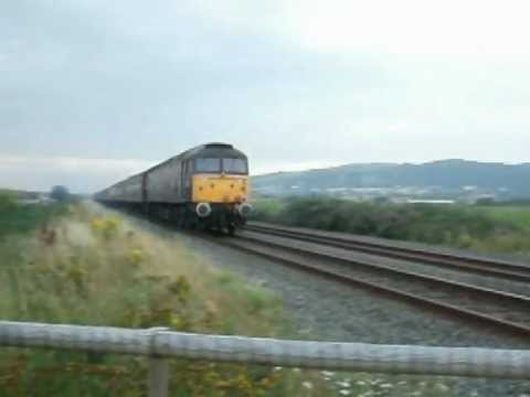 60009 Union of South Africa in full steam towards Prestatyn 12th August 2012