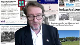 Video: History of Israel 'False Flag' Terrorist Events shape public opinion | David Miller | Crispin Flintoff Show