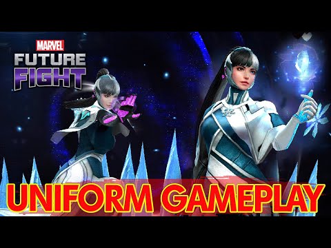 Luna Snow New Uniform Light Sirius Armor Gameplay   MARVEL Future Fight