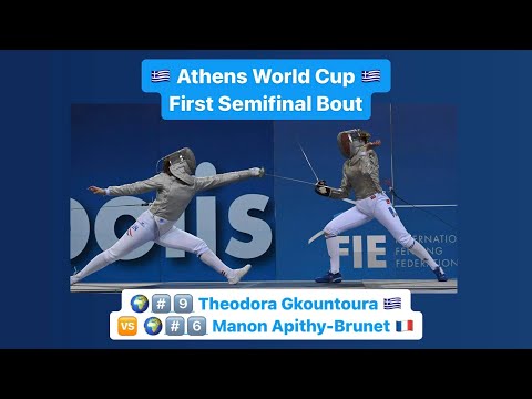 Coupe Acropolis 2023 SWS - L4 - Battai Sugar Katinka HUN v Manon Apithy-Brunet FRA