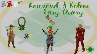 OSRS Kourend & Kebos Easy Diary Guide | Ironman Approved