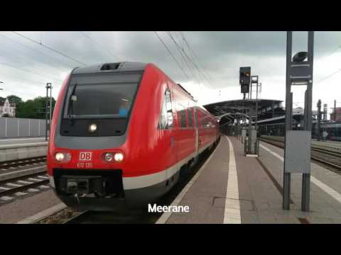 Bandansagen im 612 135!!! Hier die Aufnahmen zwischen Gößnitz und Glauchau | Chemnitz Bahner