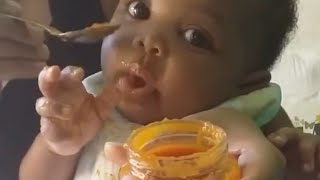 CUTE BABY LOVES FOOD//Funny & Sweet Baby Eating