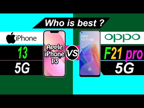 iphone 13 vs oppo f21 pro 5g