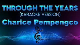 Charice Pempengco - Through The Years (KARAOKE)