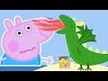 Giant George Vs The Dragon Peppa Pig Official Channel Family Kids Cartoons