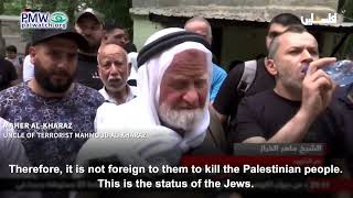 Uncle of dead terrorist hating on Jews