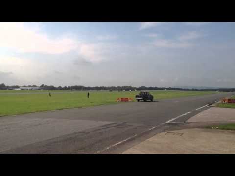 Supermarine Spitfire and P-51 Mustang Formation Take Off With Engine Sound
