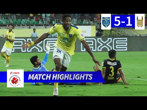 Kerala Blasters FC 5-1 Hyderabad FC - Match 52 Highlights | Hero ISL 2019-20
