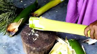 Download the video "Mom Cooking Betel Nut Flower || Southeast Asian Food || Tripuri Cuisine || Northeast India ||"