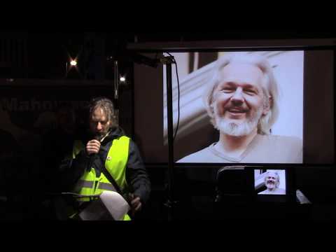 Sondermahnwache J Assange | KenFM | Dirk Pohlmann | Ulli Gellermann | Tilo Haase | Mathias Tretschog