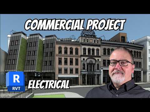 REVIT MEP FREE COURSE: Commercial Project Episode 3 (Step-By-Step)