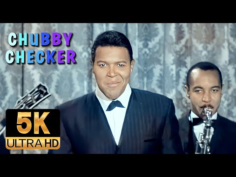 Chubby Checker AI 5K Colorized / Restored - Twist Along 1961