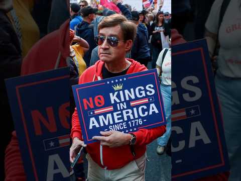 No Kings protesters across the US rally against Donald Trump
