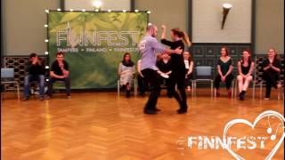 Finnfest 2017 Advanced J&J: Jennie Davidsson & Aleksandr Rozhkov