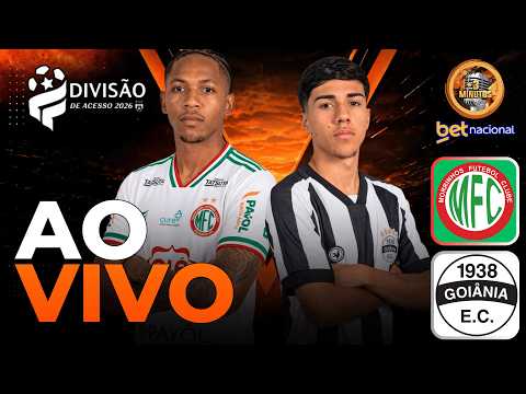 MORRINHOS X GOIÂNIA AO VIVO COM IMAGENS | GOIANÃO 2026 - DIVISÃO DE ACESSO