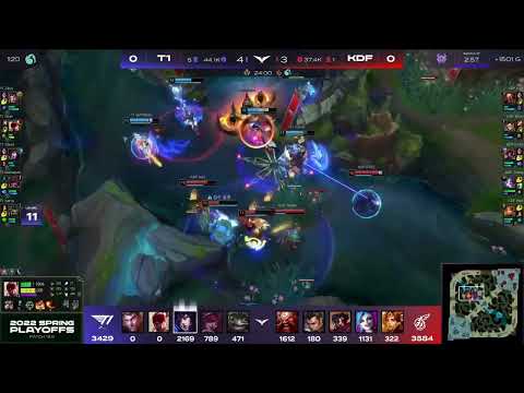 Faker Carrying a Fight with His Ahri. Lck spring 2022 Highlights Asmr videos