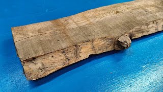 A craftsman from Greenland has implemented a brilliant idea from a piece of old board!
