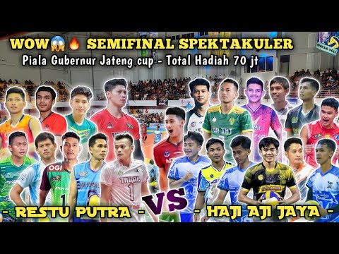 SEMIFINAL SPEKTAKULER 😱🔥RESTU PUTRA (Dimas, Kevin, imam)🆚 Hj. AJI JAYA (Didin, Sekti, Gusti)