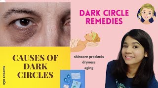 HOW TO GET RID OF DARKER UNDER EYES | DARK CIRCLES CAUSES AND REMEDIES